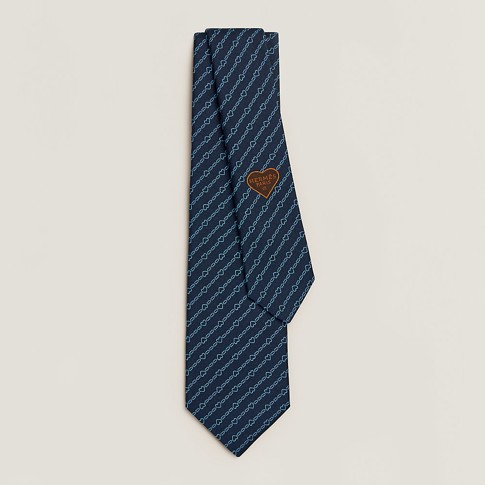 Coeurs en Chaine tie | Hermès Malaysia